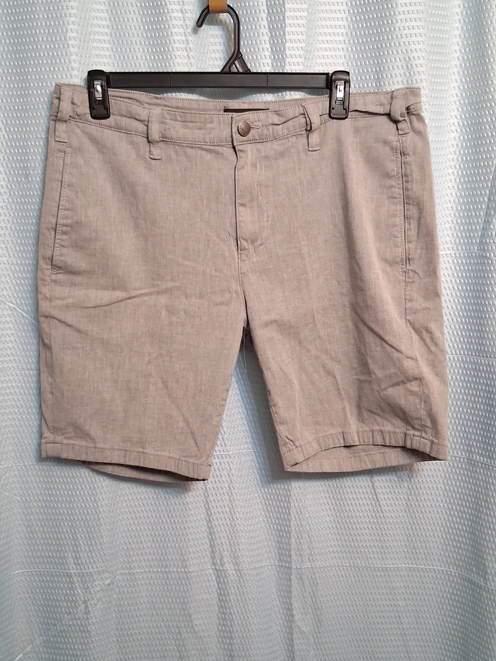 Mavi Men's Gray Flat-Front Shorts